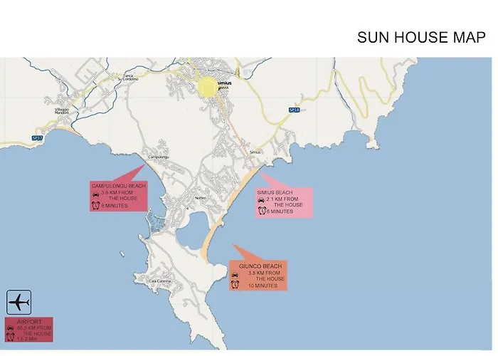 Sun House 4 Center Airconditioned Appartamento Villasimius